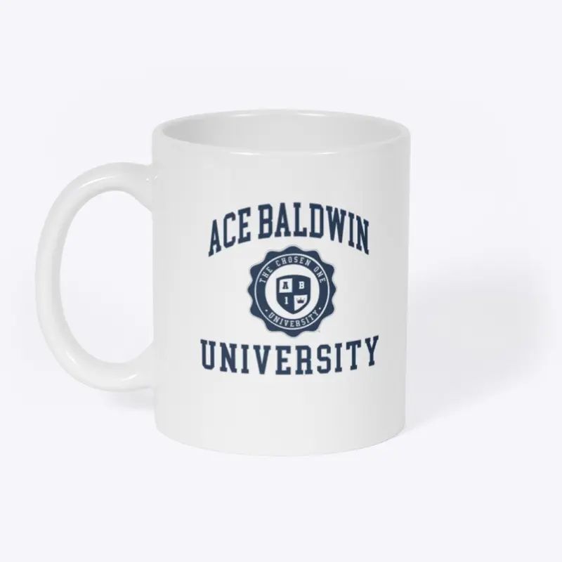 Ace Baldwin University Mug white